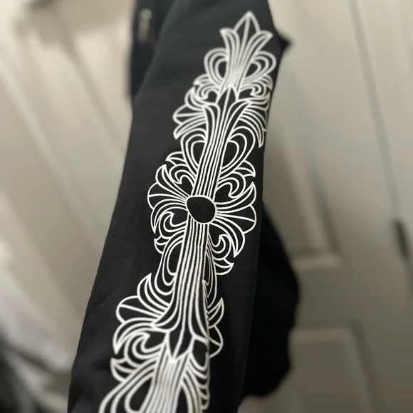 Chrome Hearts Black Zip Up Sweater - Picture 4 of 4